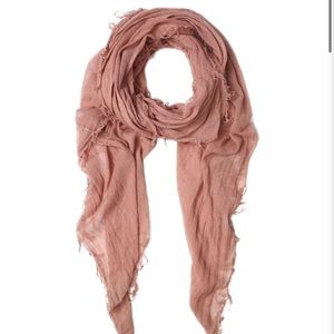 Chan Luu Ash Rose Cashmere & Silk Scarf